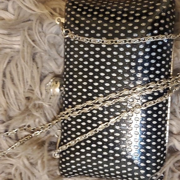 Small Black DiamondClutch - Picture 5 of 5